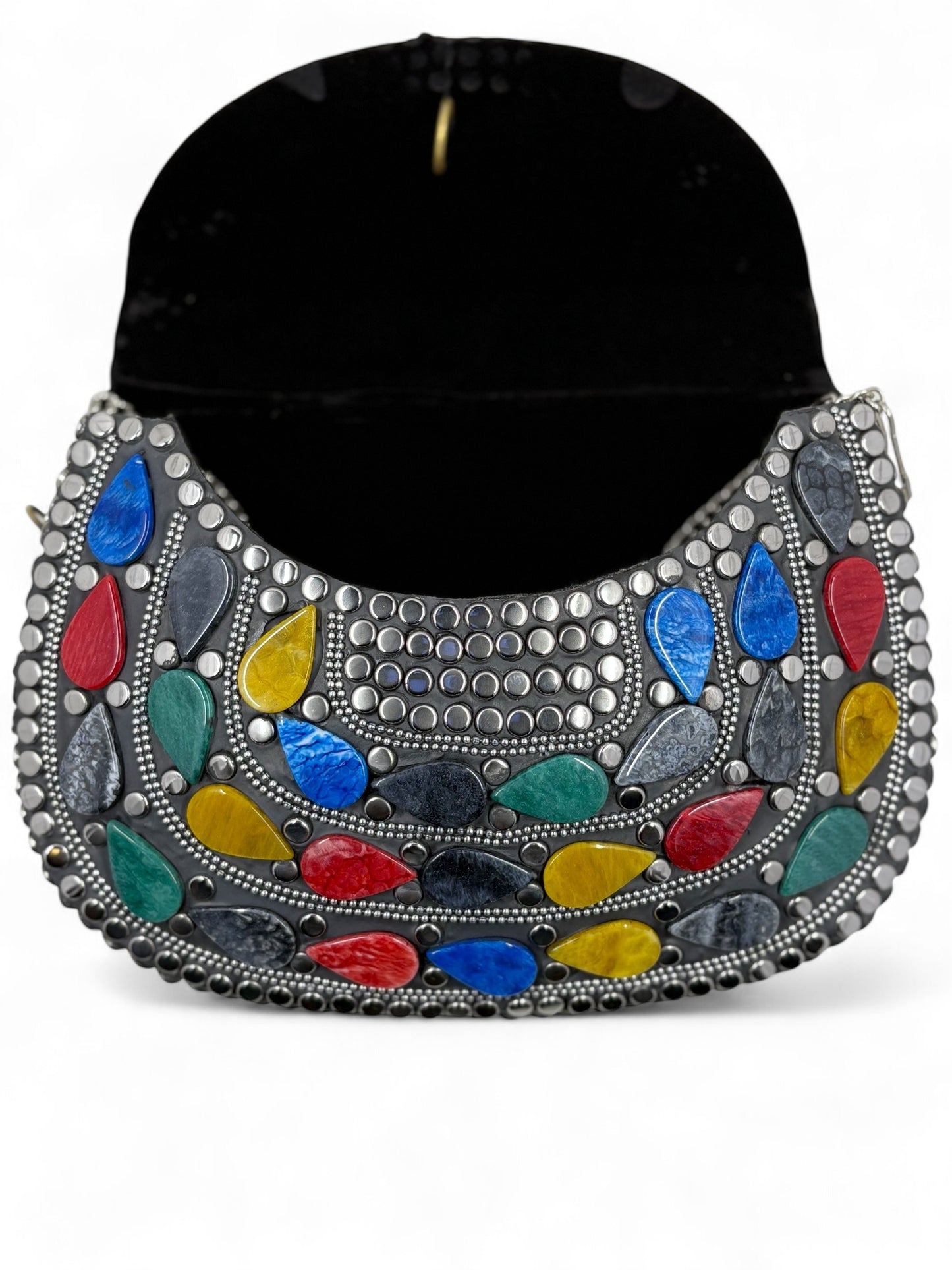 Vintage brass clutch