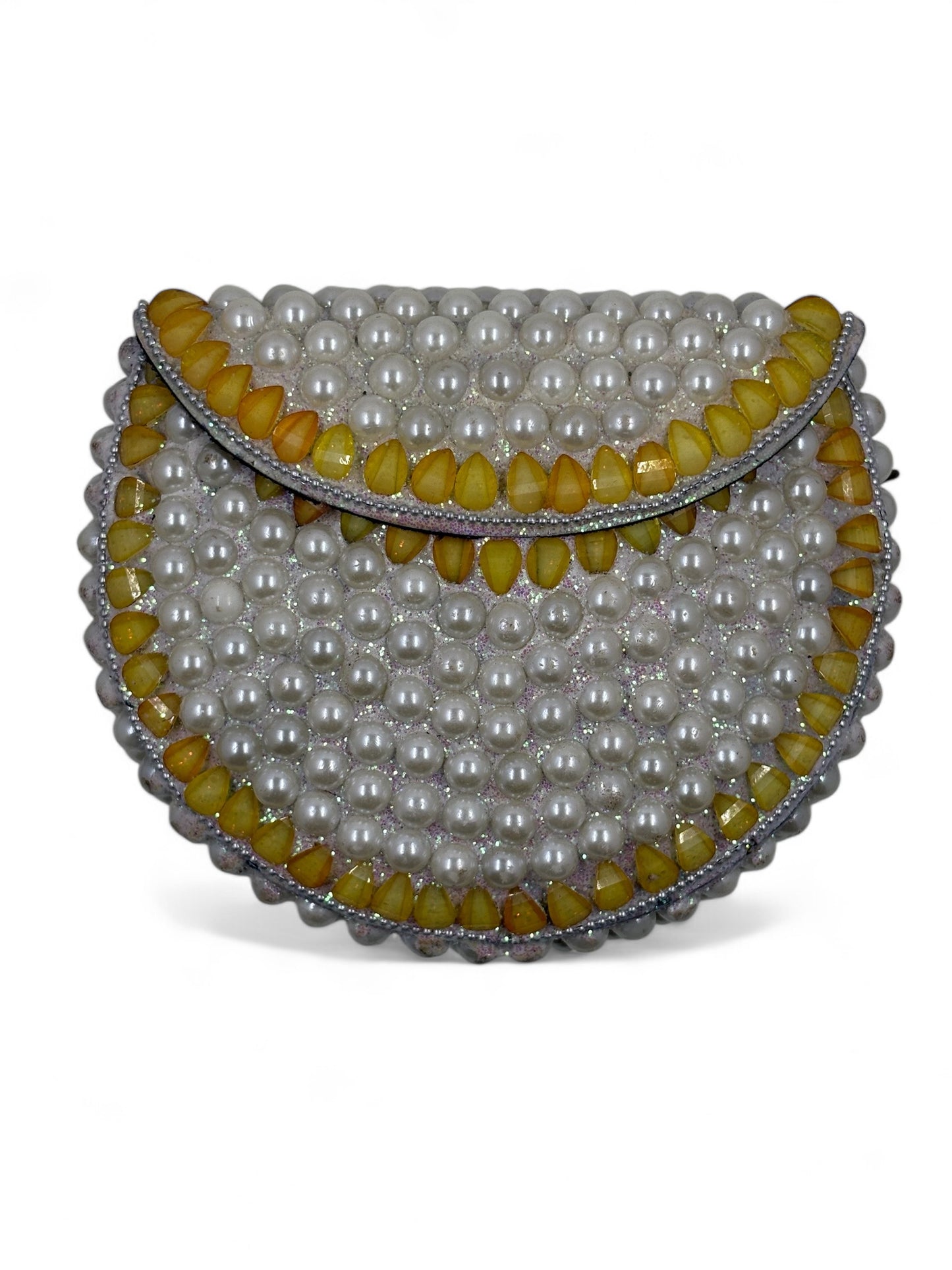 Handmade brass clutch