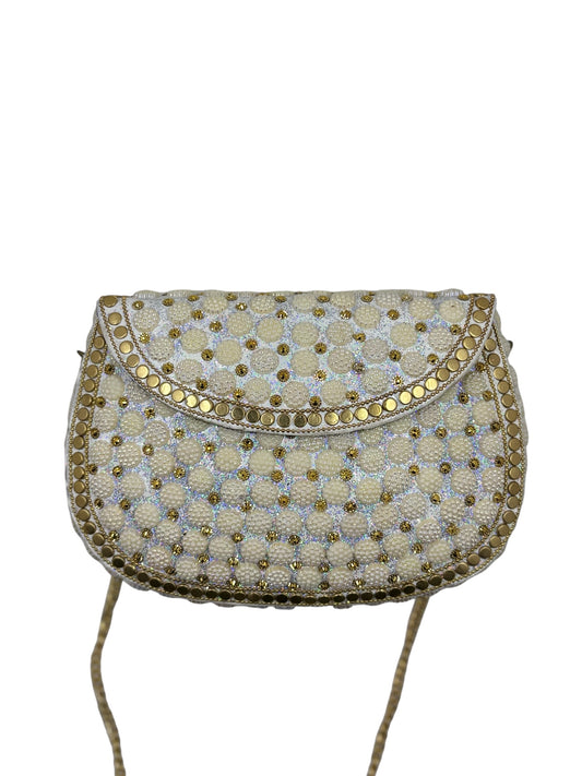 White pearl gypsy vintage bag