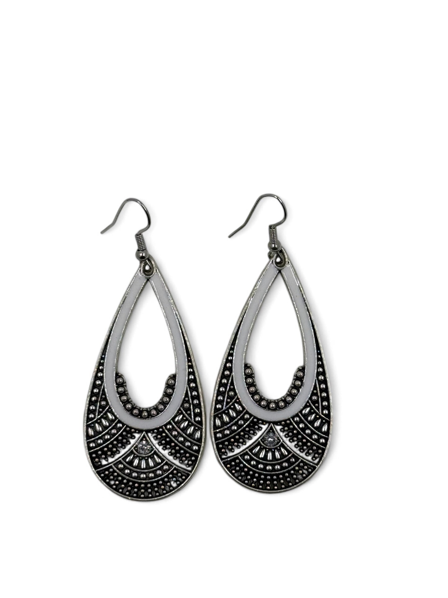 Premium earrings oval