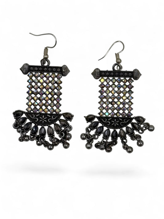 Traditional Nepalese window earrings
