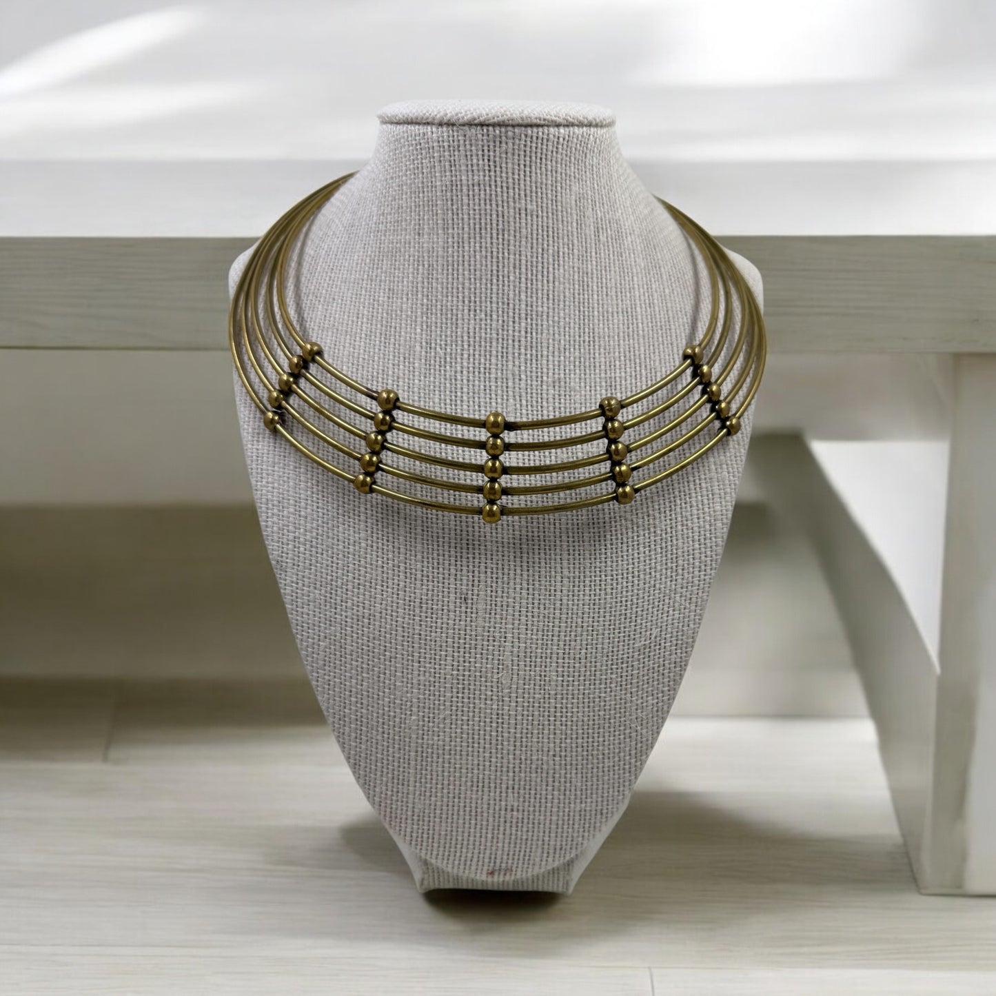 Tibetan brass chocker