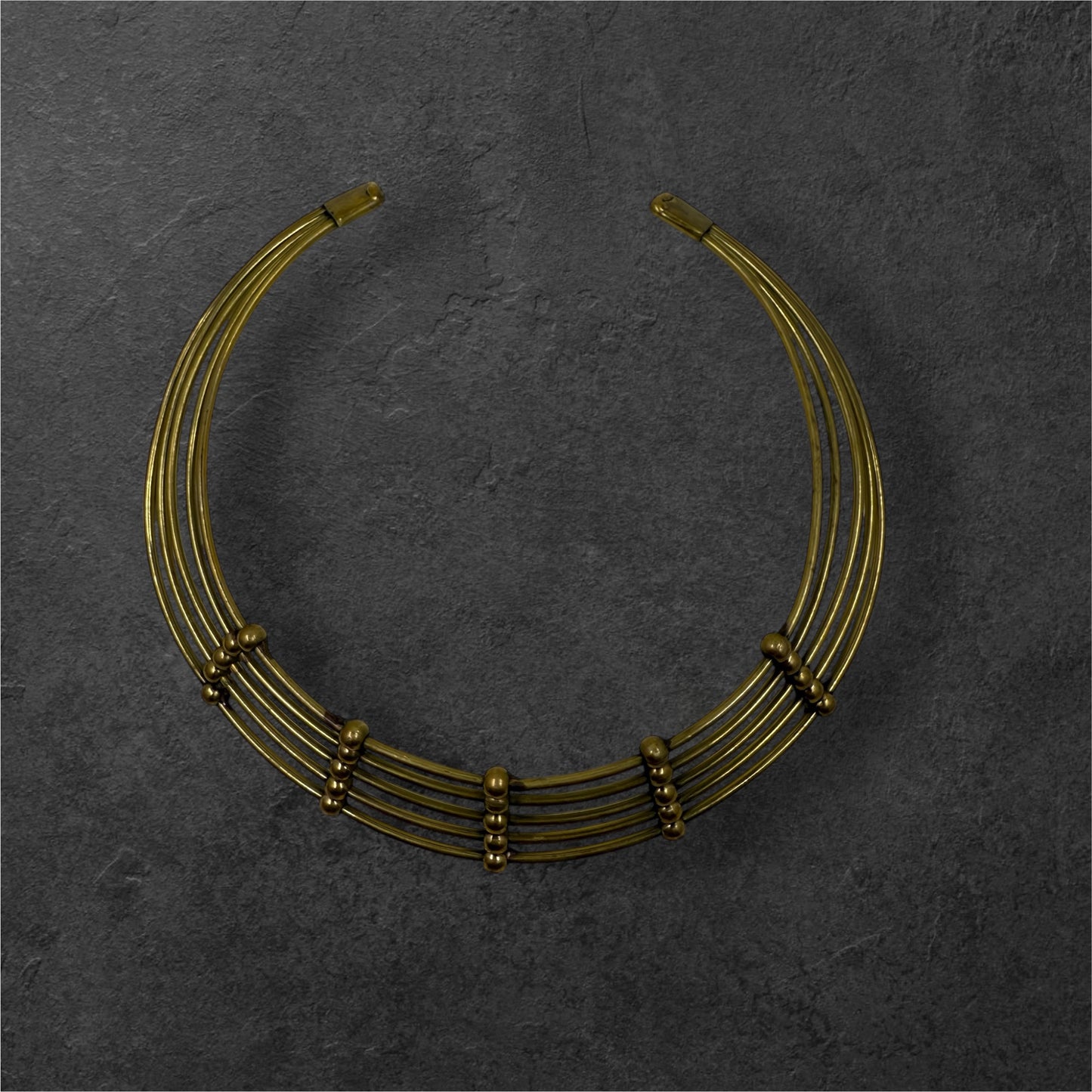 Tibetan brass chocker
